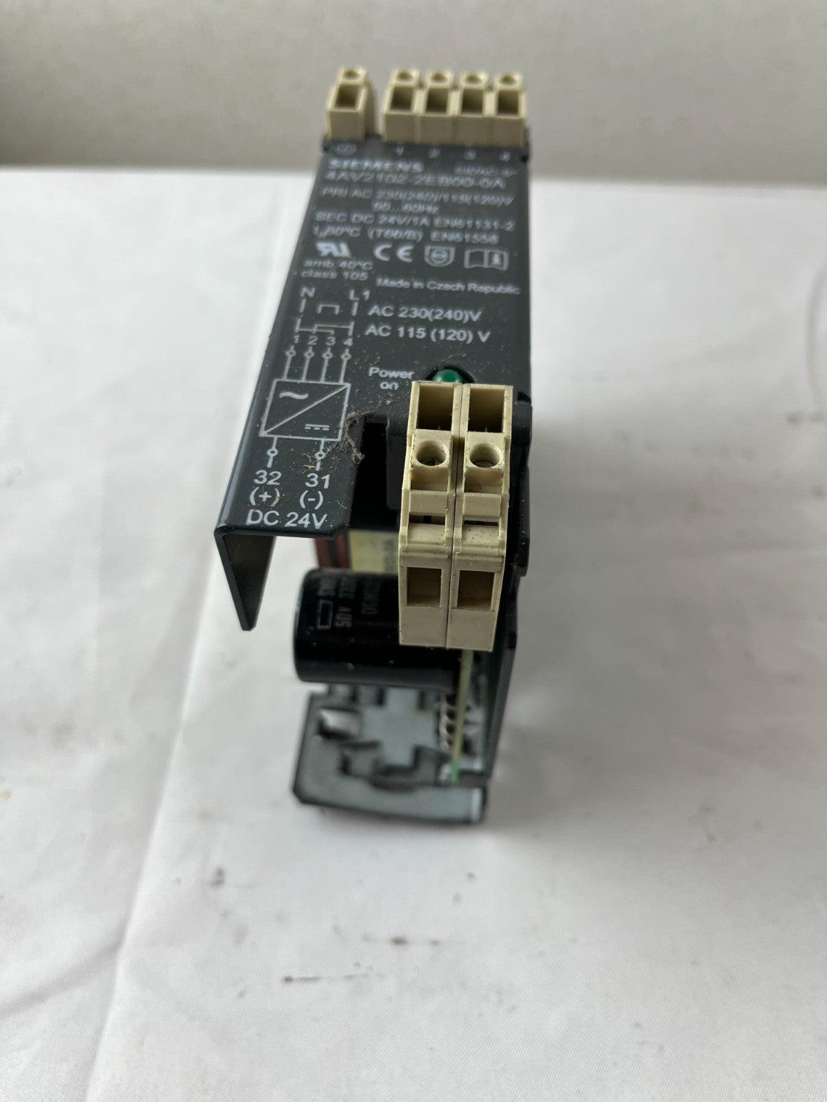 Siemens SIDAC-S 4AV2102-2EB00-0A Power Supply 24V DC 1A 115/230V AC Used Spare