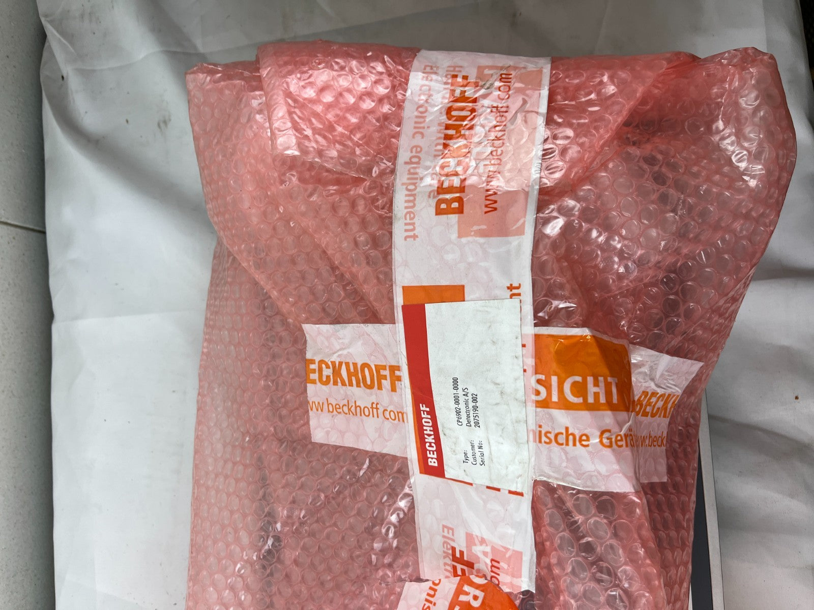 Beckhoff CP6902-0001-0000 15" ELO Accutouch HMI Control Panel DVI/USB 24V DC New