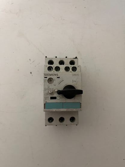Siemens 3RV1021-1GA15 SIRIUS Motor Starter Protector 4.5–6.3A Used Spare Part