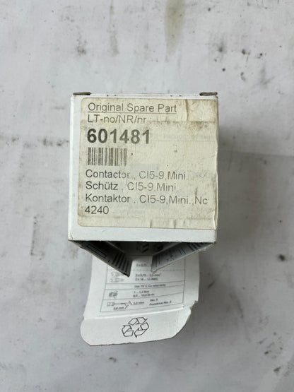 CI5-9 Mini Contactor Spare Part 601481 NC Module New Old Stock Spare Unit