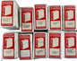 10x Electromatic S-System Dual Level Relay Mixed Models 220VAC Denmark Bundle