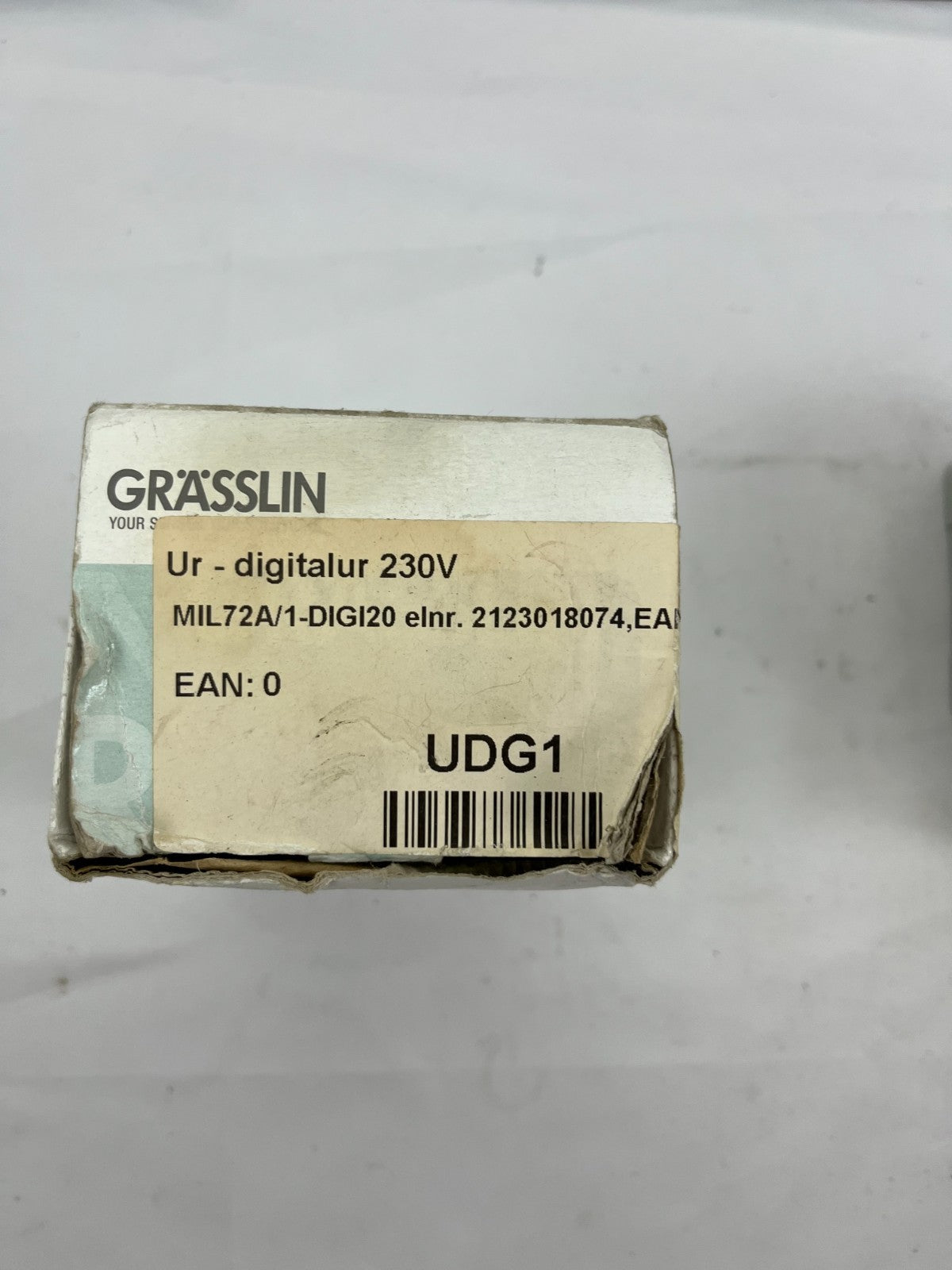 Grässlin MIL72A/1-DIGI20 Digital Timer 230V 20 Memory 220-240V DIN Rail New