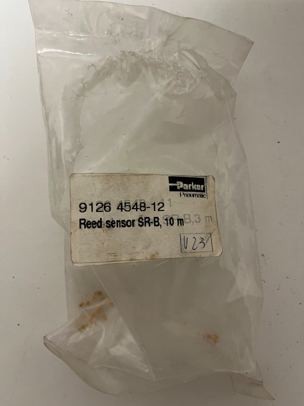 Parker Pneumatic Reed Sensor SR-B 10M – 10M Cable – New Open Box with Docs