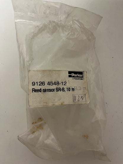 Parker Pneumatic Reed Sensor SR-B 10M – 10M Cable – New Open Box with Docs