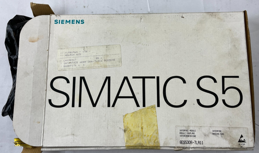 Siemens SIMATIC S5 IM306 Interface Module 6ES5306‑7LA11 Used Spare Part