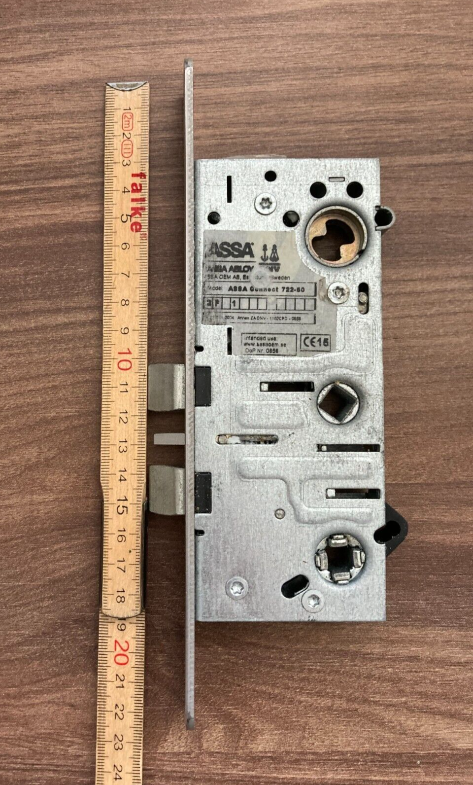 Assa Abloy Lock Case Connect 722-50 L: 22.5cm Emergency Exit Double Latch