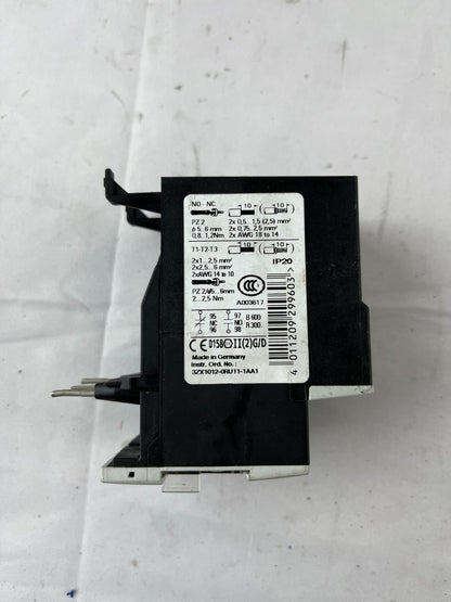 Siemens SIRIUS 3RU1126-4BB0 Thermal Overload Relay 14–20A Class 10 Used