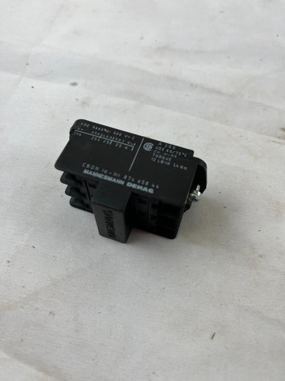 Demag CBDN 87465844 Cam Limit Switch Contact Block 500V 25A Used Spare Unit