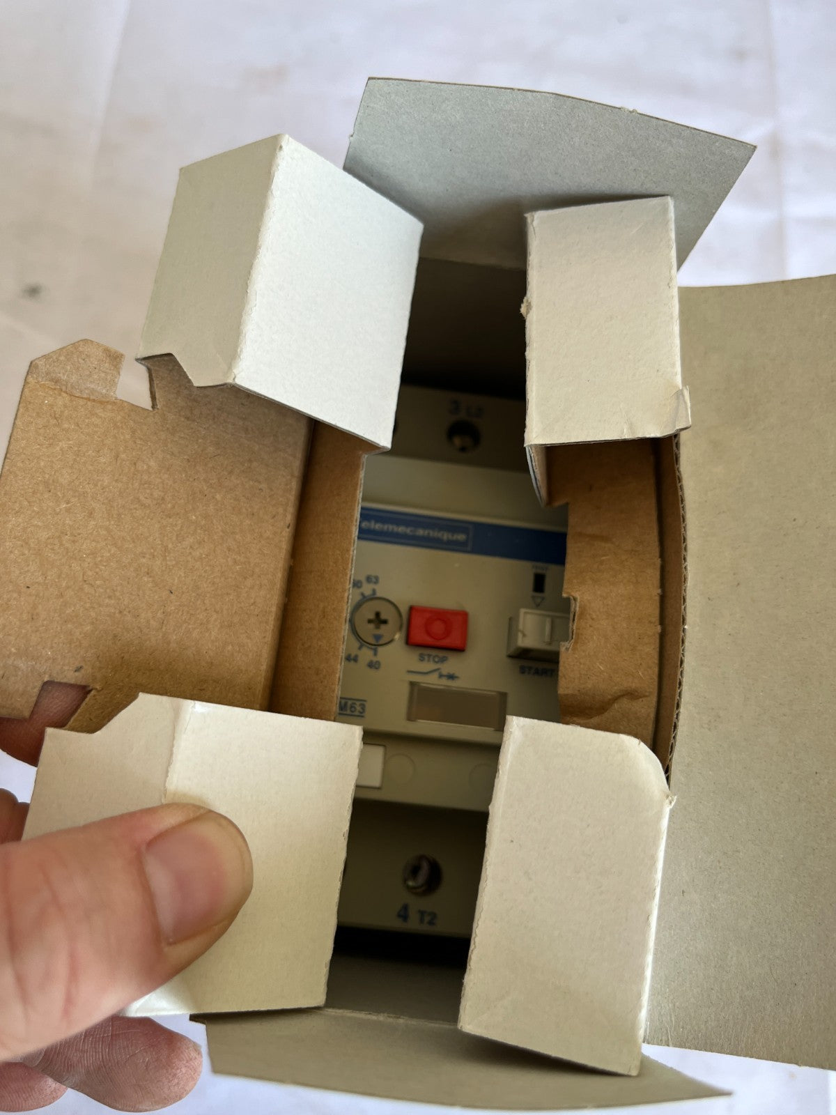 Telemecanique GV3 M63 Motor Circuit Breaker 40-63A New Spare Unit