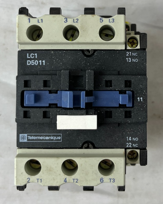 Telemecanique LC1D5011 Contactor 80A 3 Pole 1NO 1NC Used Spare Unit