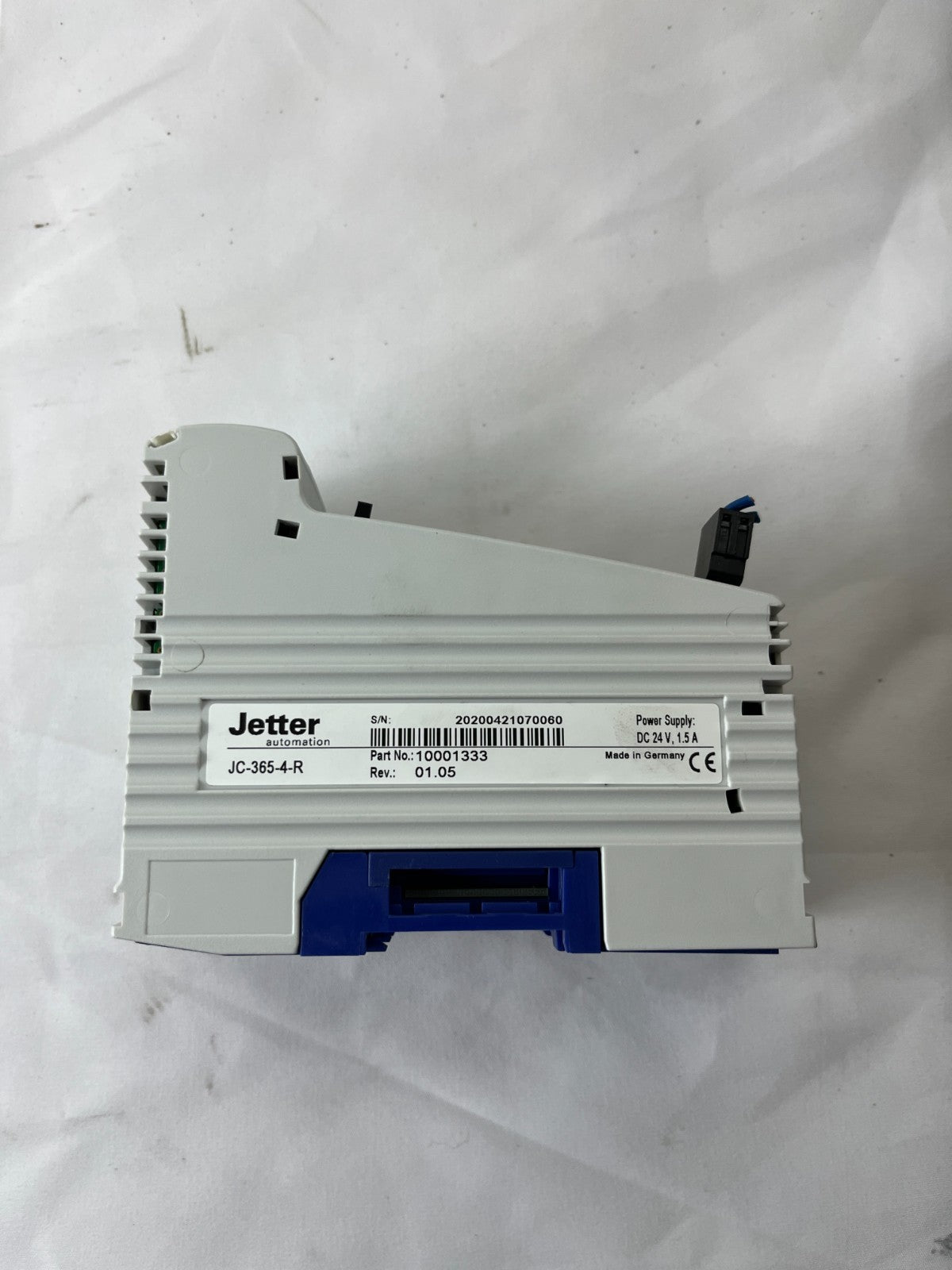 Jetter JC-365-4-R JetControl 365 PLC Controller 24VDC Ethernet Used Working