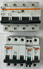 Merlin Gerin Multi9 C32L C60N DPN N Breaker Lot 4pcs 230/400V Used Spare Units