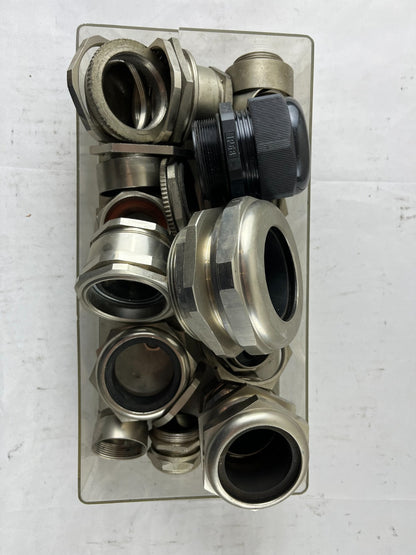 Stainless Steel Sensor Bulkhead Fittings M50 IP68 Bundle Used Spare Parts