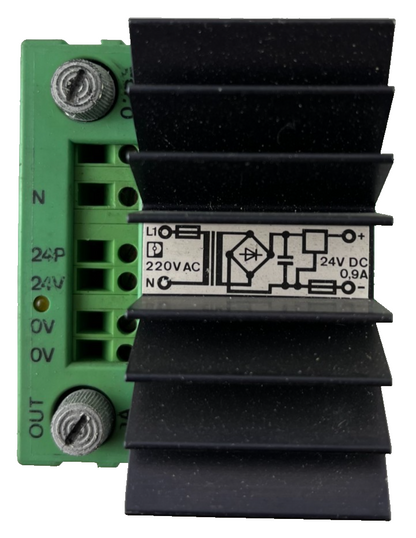 Phoenix Contact CM 62-PS-230AC/24DC/1 DIN Rail Power Supply 24VDC 0.9A Used