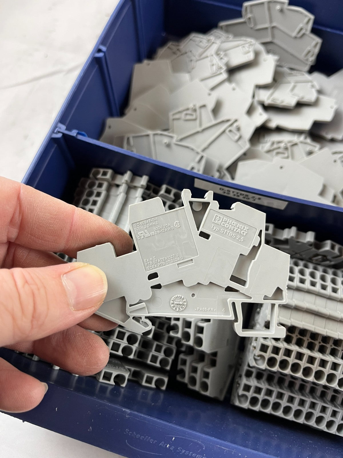 Phoenix Contact D-STTB 2,5 End Cover Plates for STTB 2,5 Terminal Blocks Lot