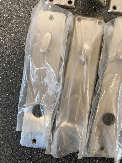 Bundle of 12x Assa Abloy Spacer Long Plates w. Lever Handles 230x50x5mm