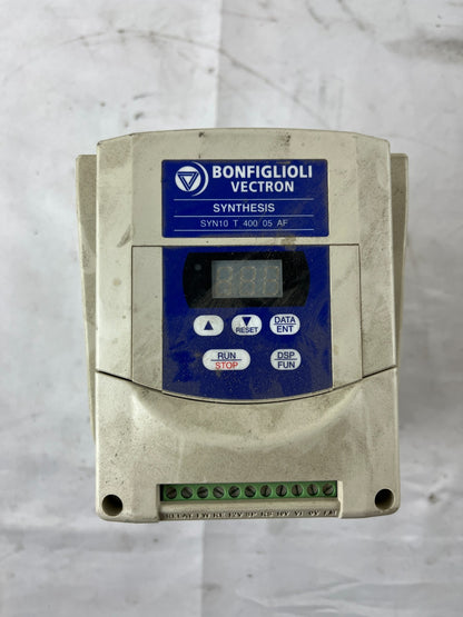 Bonfiglioli Vectron SYN10 T 400 05 AF 1HP AC Drive VFD 380-460V Used Spare Unit