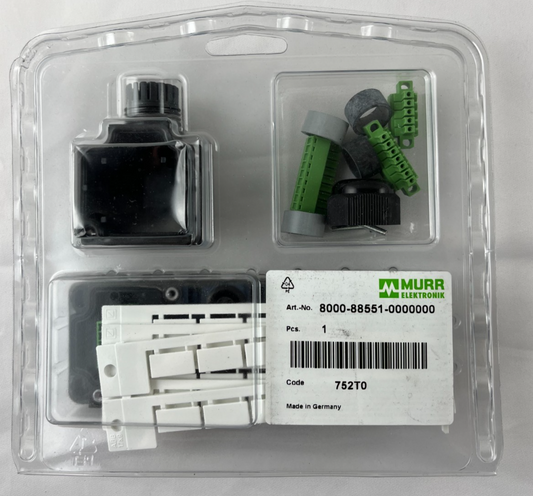 Murr Elektronik 8000-88551-0000000 Exact12 M12 Distribution Box 8×M12 5-Pin NPN
