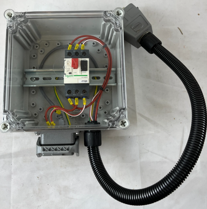 Schneider Electric GV2ME07 Motor Circuit Breaker In Enclosure With Harting