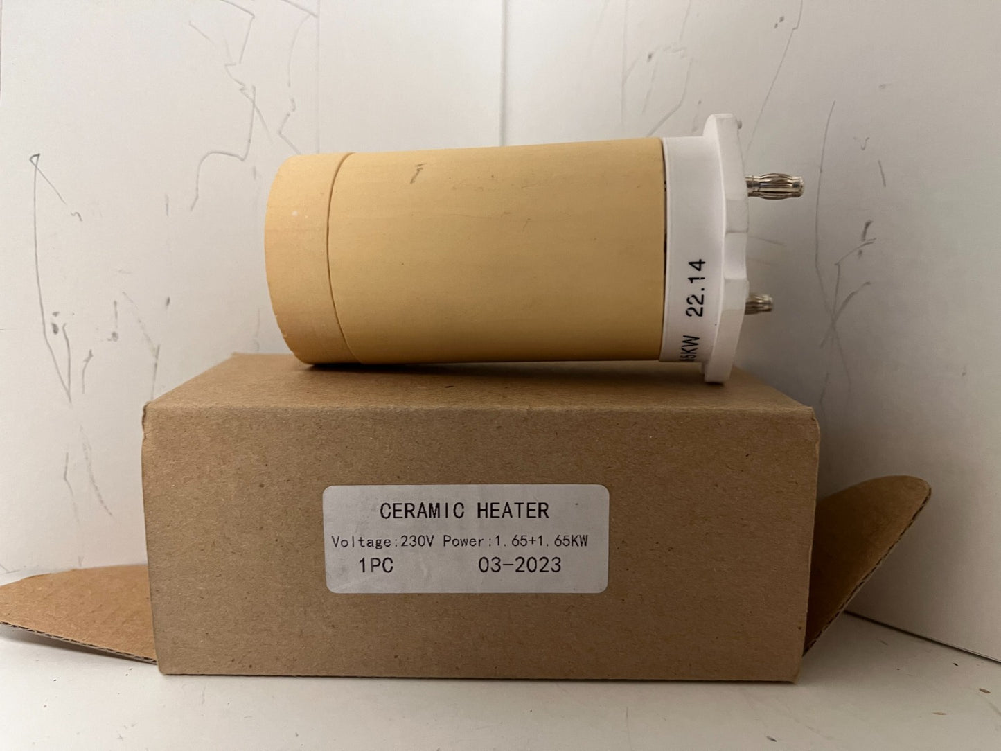Ceramic Heater Element 230V 1.65kW Industrial Heating Cartridge New Boxed 2023