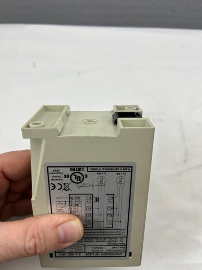 Unipower HPL426 Motor Protection Relay 3x400V AC Load Monitor NEW Made Denmark