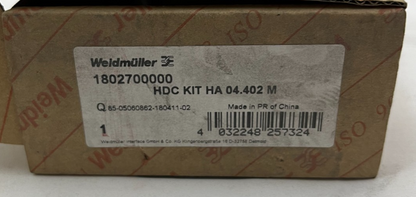 Weidmüller HDC KIT HA 04.402 M Heavy Duty Connector Set 4-Pole 16A 400V M20