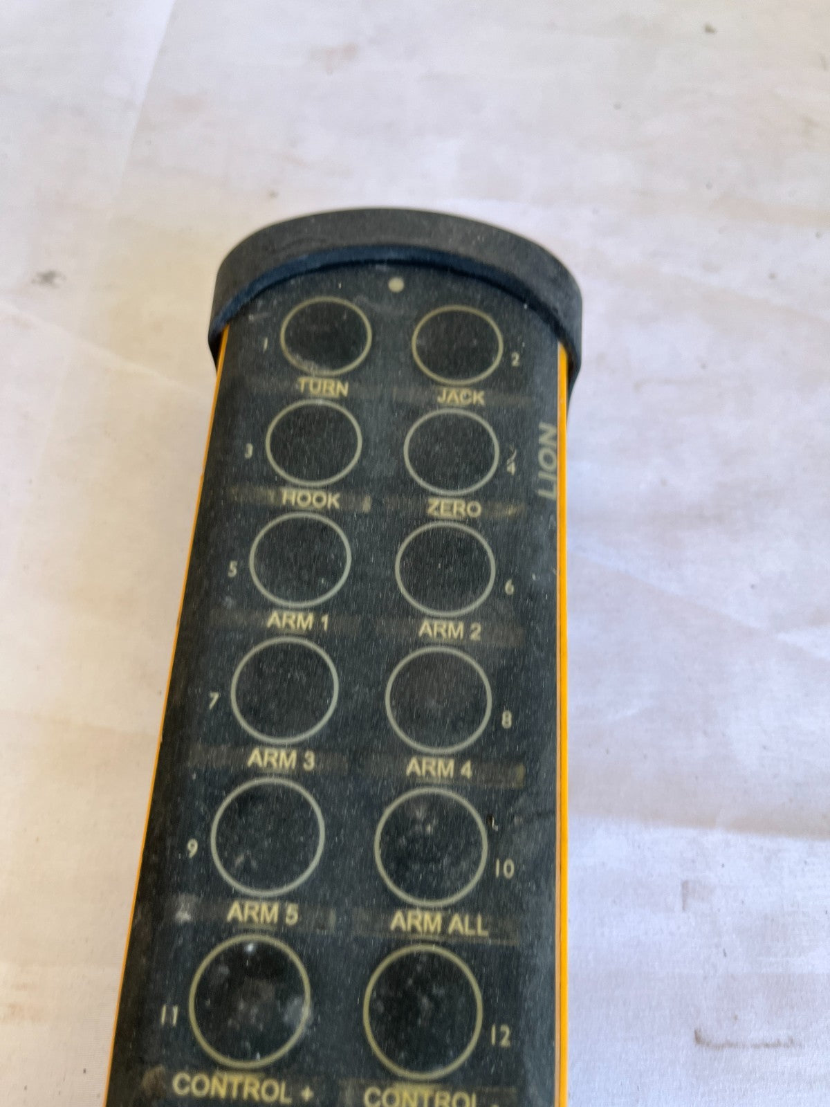 Tele Radio Lion 12 Button Industrial Remote Control Transmitter Used Spare Unit