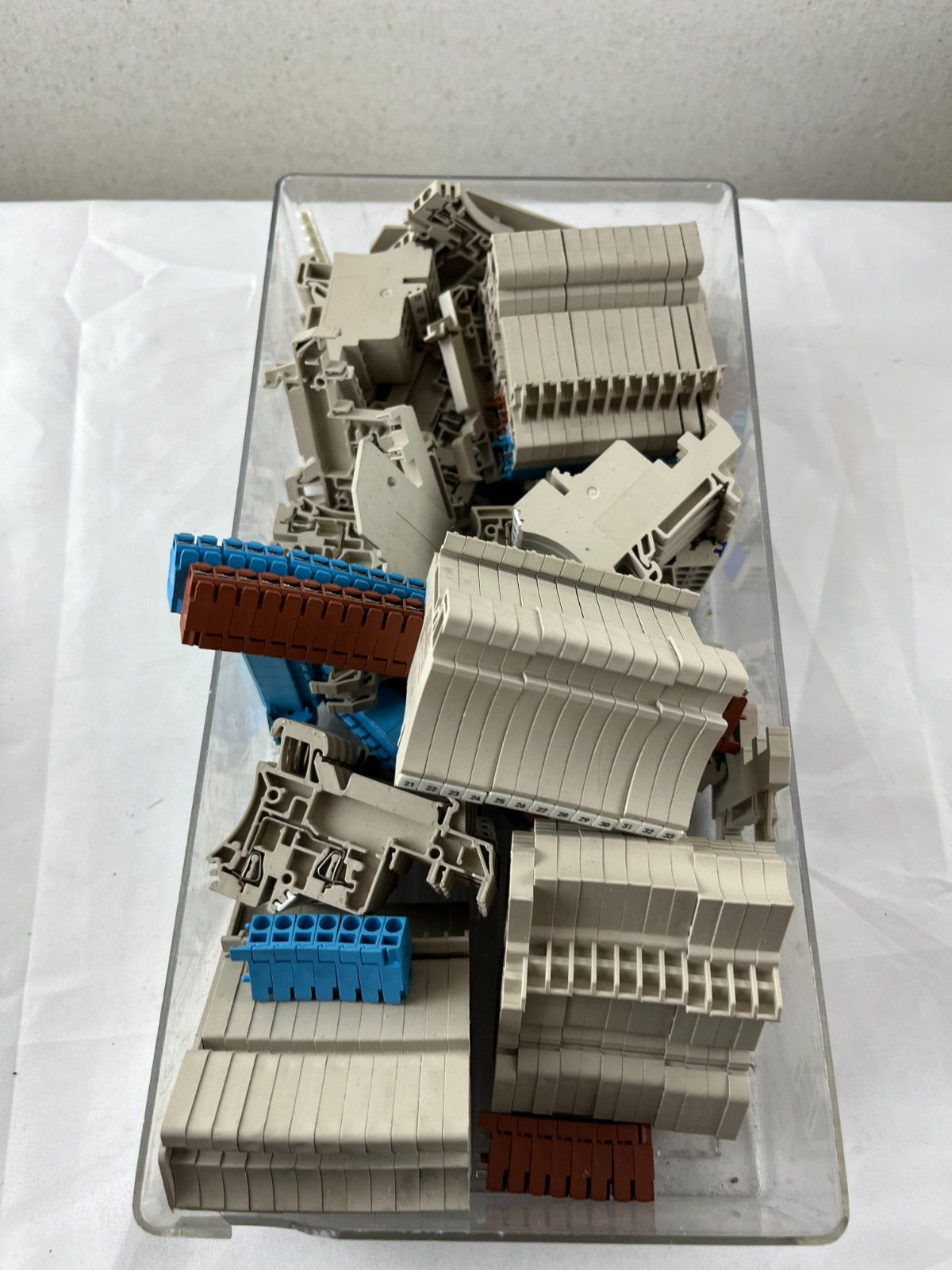 DIN Rail Terminal Block Lot Weidmuller ZDK 2.5 Used Working Industrial Mixed