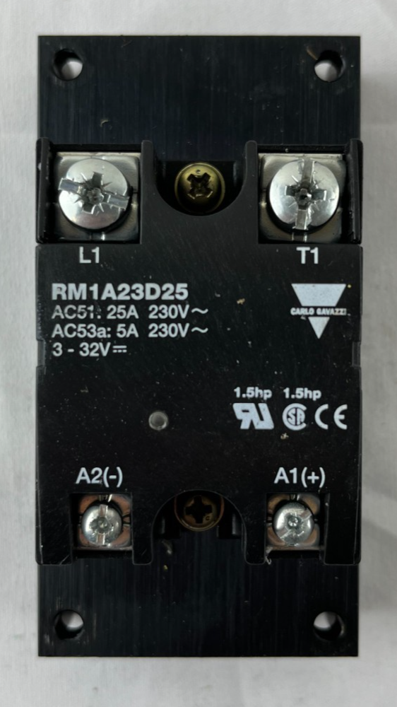 Carlo Gavazzi RM1A23D25 Solid State Relay SSR 25A 265VAC Zero Cross Panel Mount