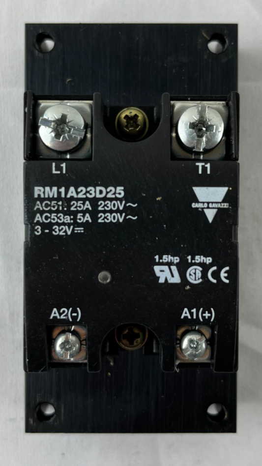 Carlo Gavazzi RM1A23D25 Solid State Relay SSR 25A 265VAC Zero Cross Panel Mount