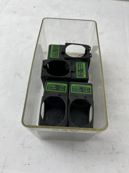 Lot 4x Murr Elektronik 24448 Solenoid Valve Coil Housings 24V AC/DC DIN 43650