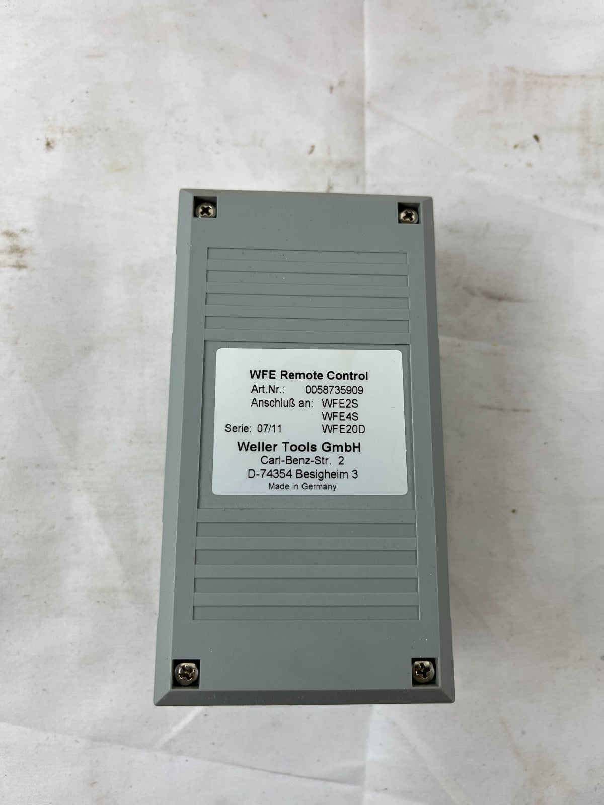 Weller WFE Remote Control 0058735909 for WFE 2S 4S 8S Fume Extractors New