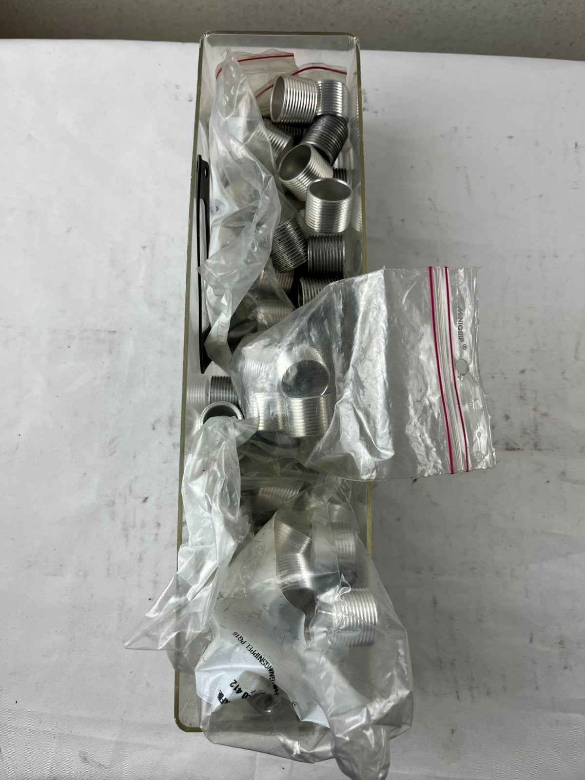 LK 1017020412 PG16 Aluminum Coupling Nipples IP55 Lot New Spare Parts