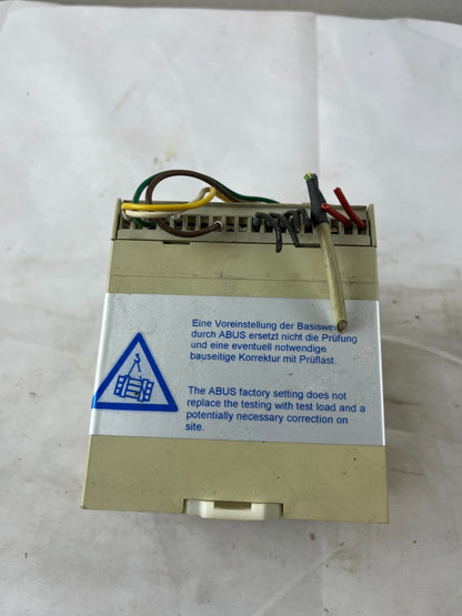 ABUS LIS-SV Load Monitoring Controller Hoist Crane Control Module 230V Used