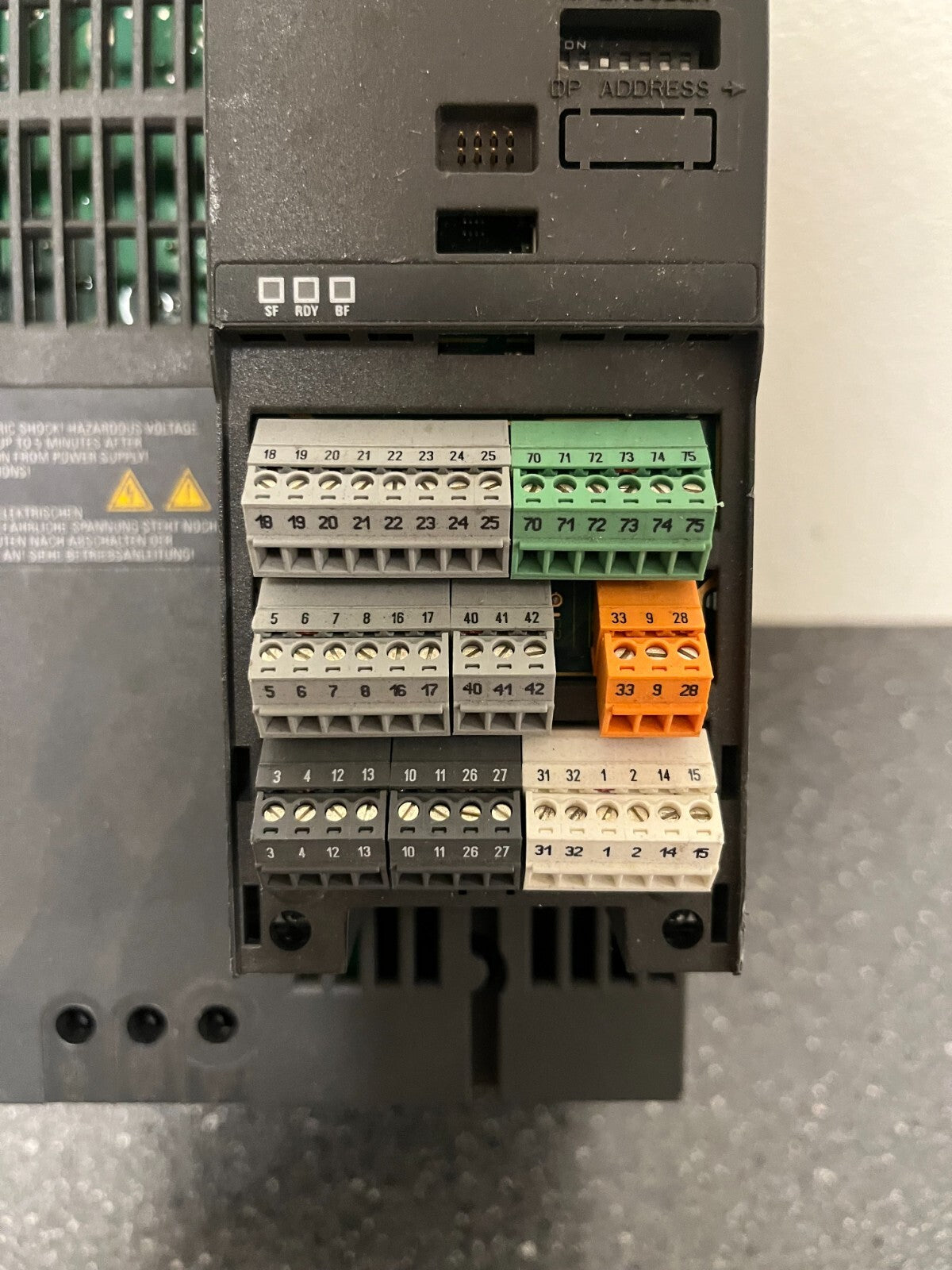 Siemens Sinamics Power Module 240 6SL3224-0BE23-0AA0 3kW VFD 380-480V Variable
