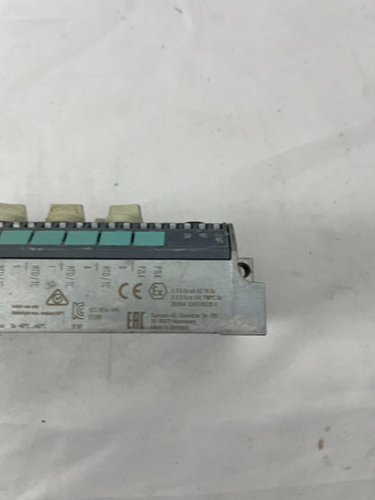 Siemens ET200eco PN Analog Input Module 8AI RTD/TC 144-6KD50-0AB0 IP67 Used
