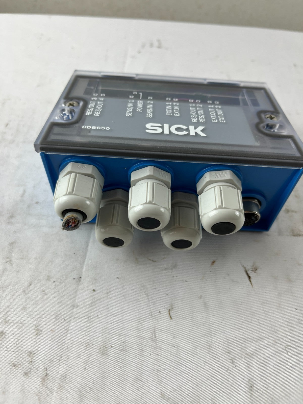 SICK CDB650-204 Connection Module 10–30VDC Sensor Interface Box Used Spare Unit