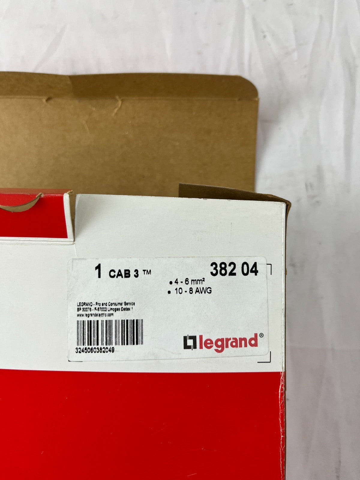 Legrand CAB 3 38204 Cable Marker Toolkit 4–6 mm² (10–8 AWG) New in Box Spares