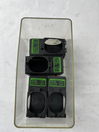 Lot 4x Murr Elektronik 24448 Solenoid Valve Coil Housings 24V AC/DC DIN 43650