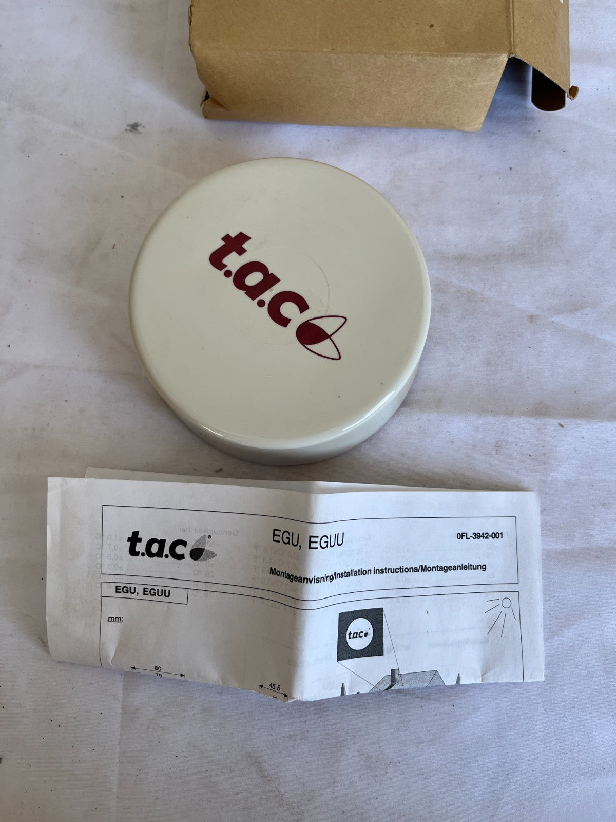 TAC 514-1100-000 C EGU Sensor Made in Sweden New Spare Unit