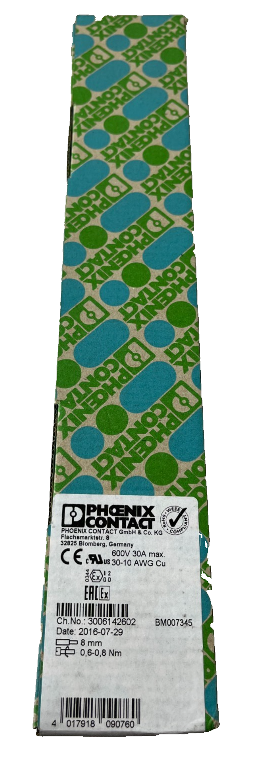 Phoenix Contact UK 5 N 3004362 Terminal Block Lot 50pcs New Germany