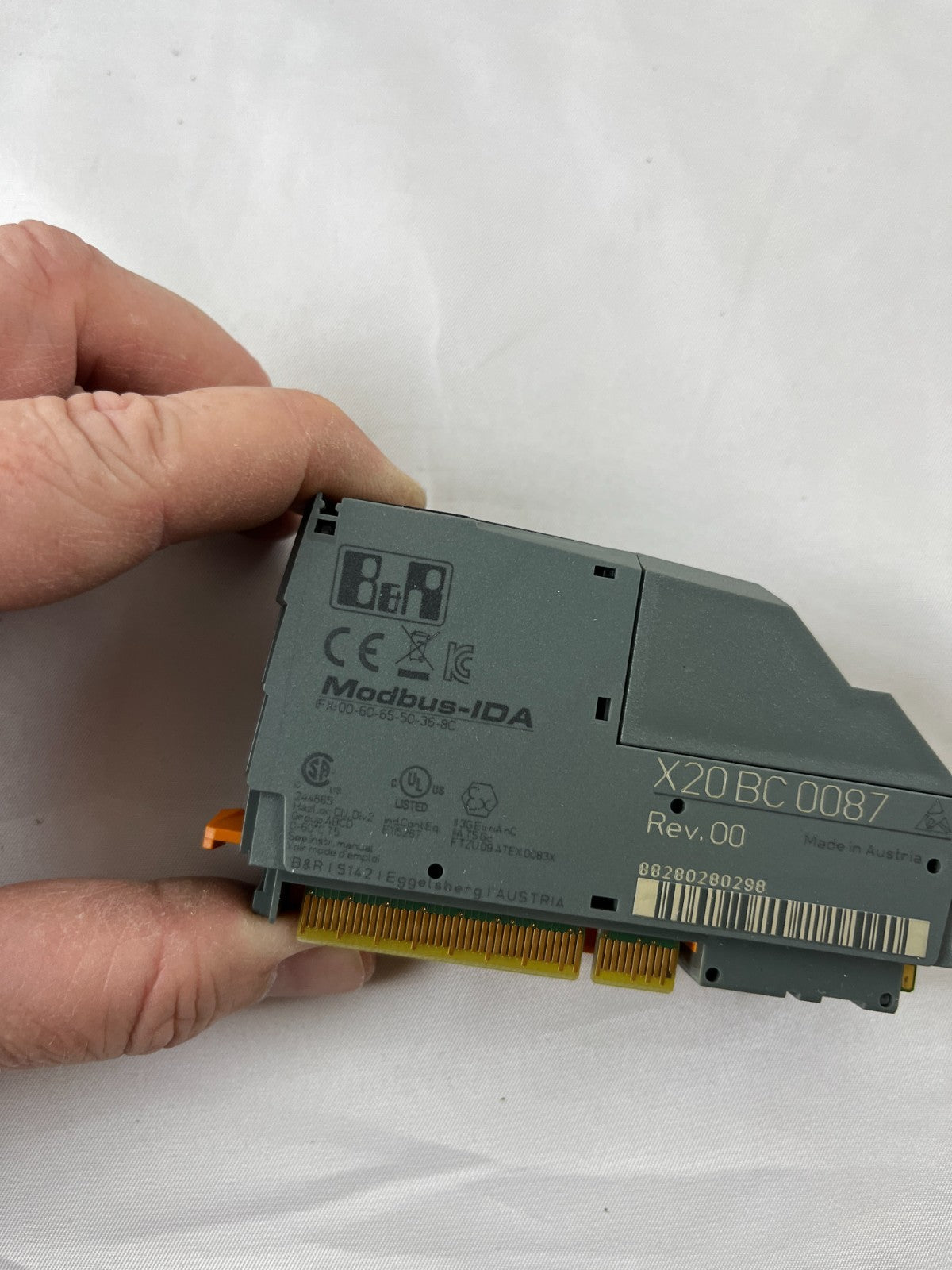 B&R X20BC0087 Modbus-IDA Bus Controller Module PLC Used Working Spare Unit