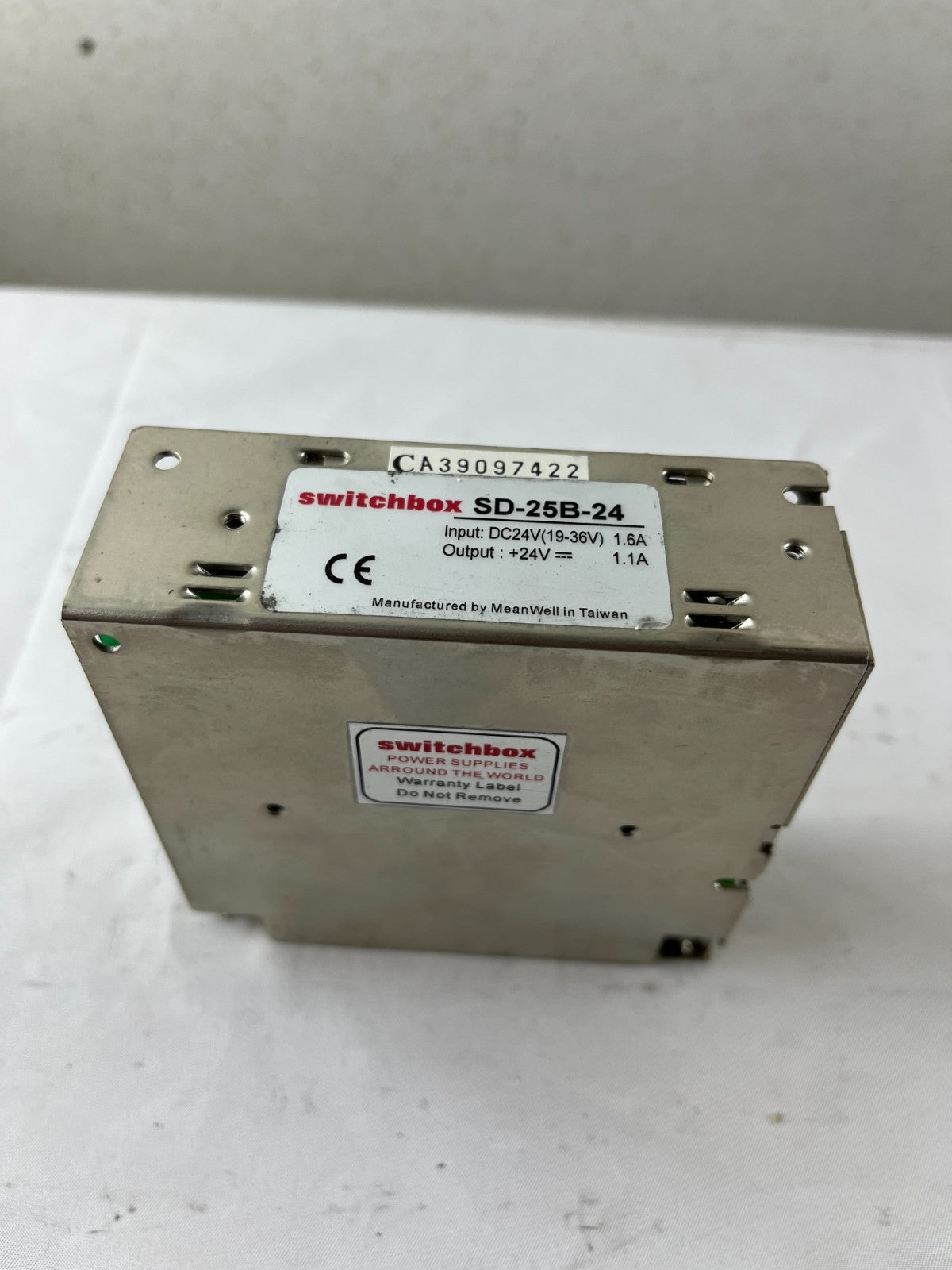 Mean Well Switchbox SD-25B-24 DC-DC Converter 24V 1.1A 24VDC Input 19–36V Used