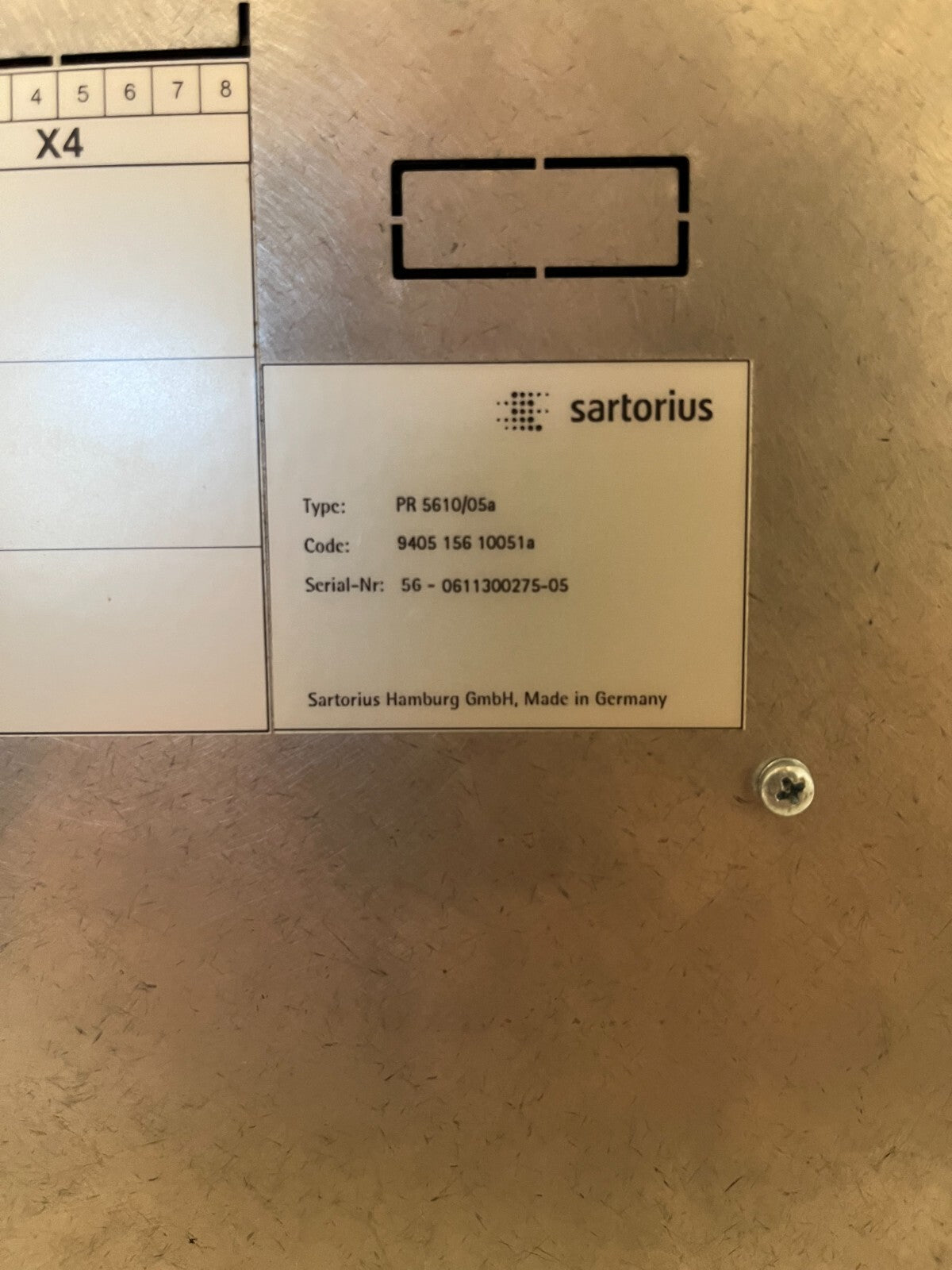 Sartorius PR 5610/05a Ex-Terminal w/ Pepperl+Fuchs Termex 320 - Used, Working