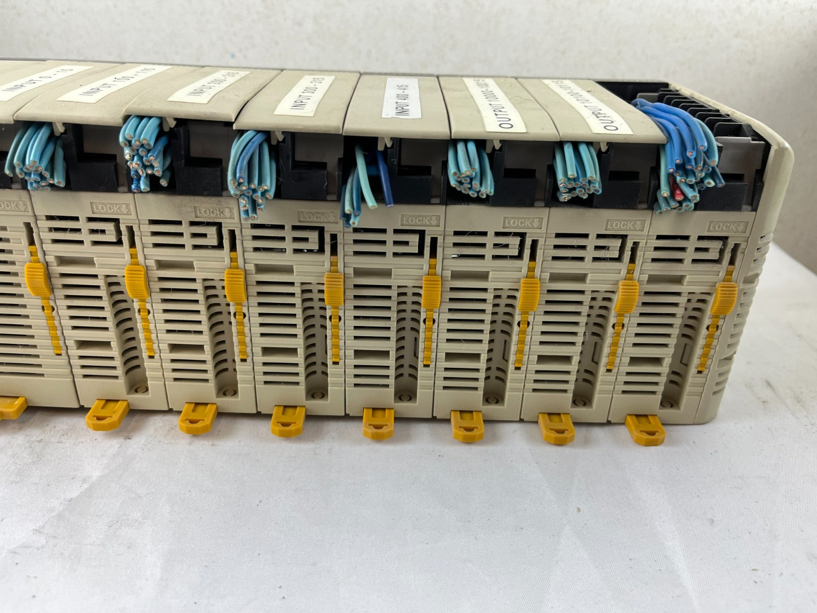 Omron CQM1 CPU41 PLC System PA203 ID212 OD212 Rack “PLC 2” Good Used