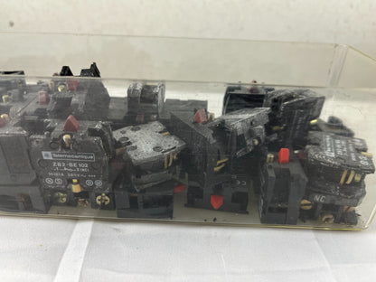 Mixed Lot Telemecanique ZB2-BE102 NC Contact Blocks 22mm Used Spare Parts