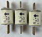 Damat NH3 300A 500V GG Fuses Lot Of 3x Used Spare Units Bundle