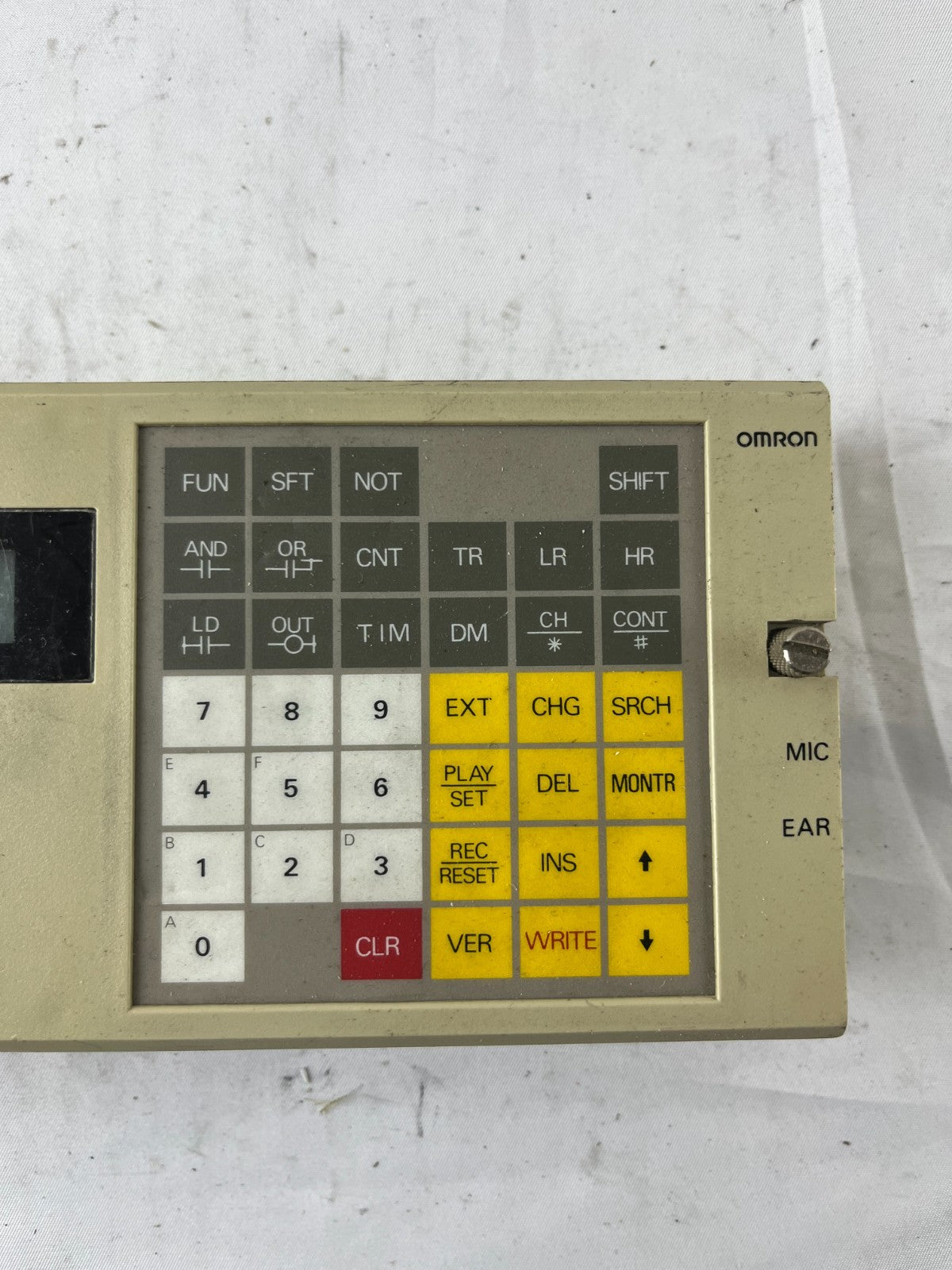 Omron C120‑PRO15 / 3G2A6‑PRO15 Programming Console Used Spare Part