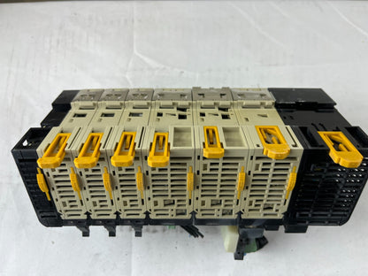 Omron CJ1M-CPU13 PLC System w/ PA202 PSU, NCF71, DRM21, ID232 & (2x) OD232 I/O