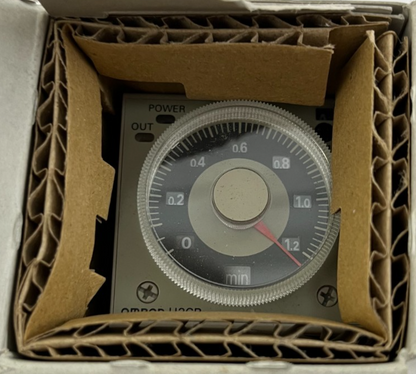 Omron H3CR-A Multifunction Timer 24–48VAC 12–48VDC 1.2s–300h DPDT New In Box